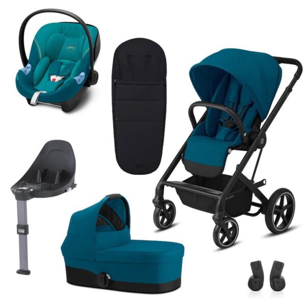 CYBEX Balios S Lux Travel System - River Blue