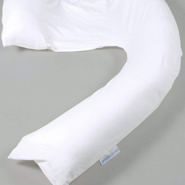 DREAM GENII COTTON NURSING PILLOW WHITE