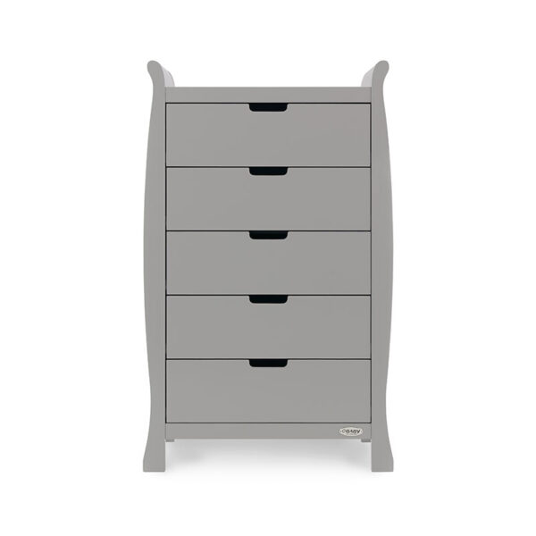 Obaby Stamford Tall Chest of Drawers - Warm Grey