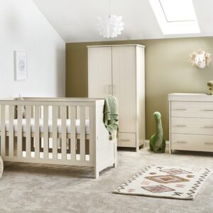 Obaby Nika 3 Piece Room Set – Oatmeal NEW 2020 - EASTER OFFER