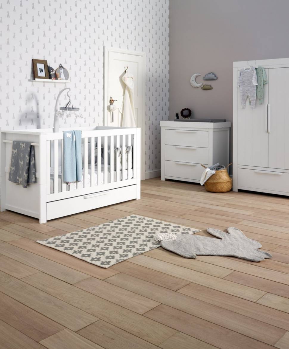 Cot bed best sale 3 piece set