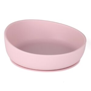 Doidy Silicone Suction Toddler Bowl Pink