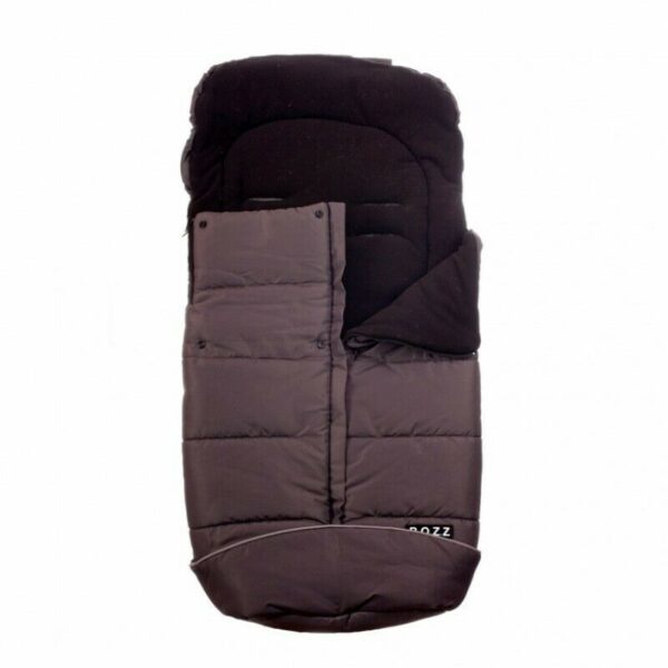 Dark grey outlet footmuff