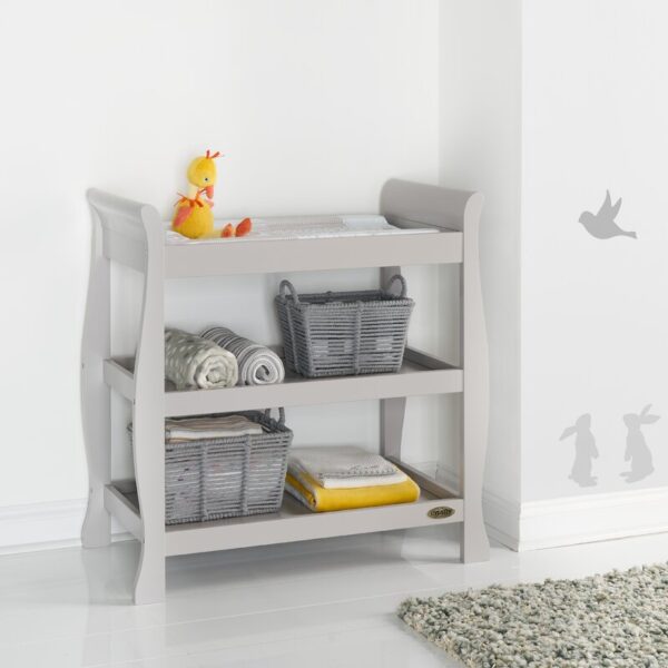 Obaby Stamford Open Changing Unit - Warm Grey