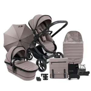 iCandy Peach 7 Pushchair and Carrycot - Complete Bundle - Porcini