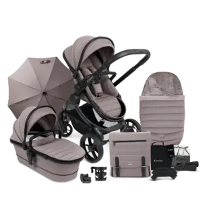 iCandy Peach 7 Pushchair and Carrycot - Complete Bundle Porcini