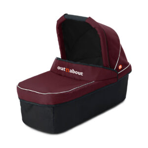 Out'n'About Single Carrycot v5, v6 - Brambleberry Red
