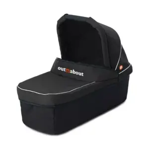Out'n'About Single Carrycot v5 - summit black