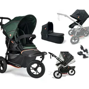 Nipper V6 Switch Newborn Bundle - Sycamore Green