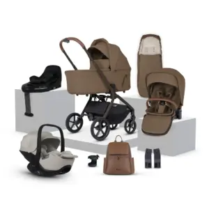 Sliver Cross Breeze Maple Travel System Ultimate 360 Infant Carrier Bundle