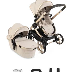 Peach 8 Biscotti Pushchair and Carrycot