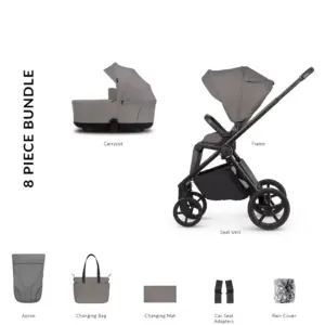 Venicci Claro 2 Essential Bundle 2in1 Pram Fog