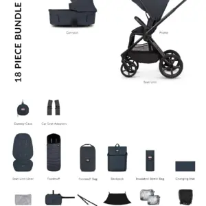 Venicci x Hunter Upline 3 Essentials Bundle Navy