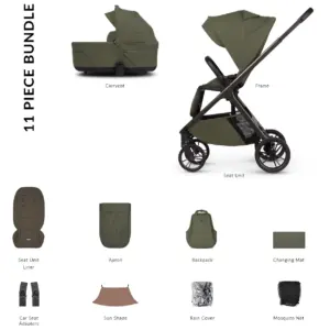 Venicci Tila Essential 2in1 Bundle Olive