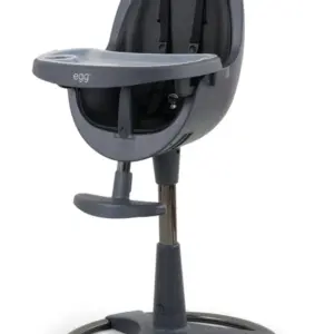 Egg Highchair - Grey/Black