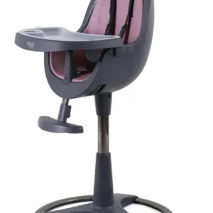 Egg Highchair - Grey/Pink